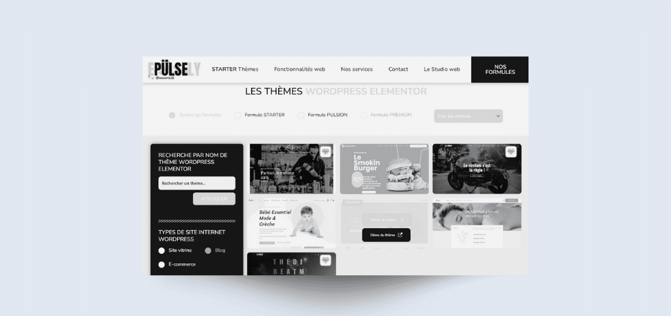 EPULSELY – Thème WordPress